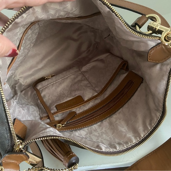 Michael Kors Elana Large Logo Convertible Shoulder Bag MSRP$375 - Picture 9 of 14